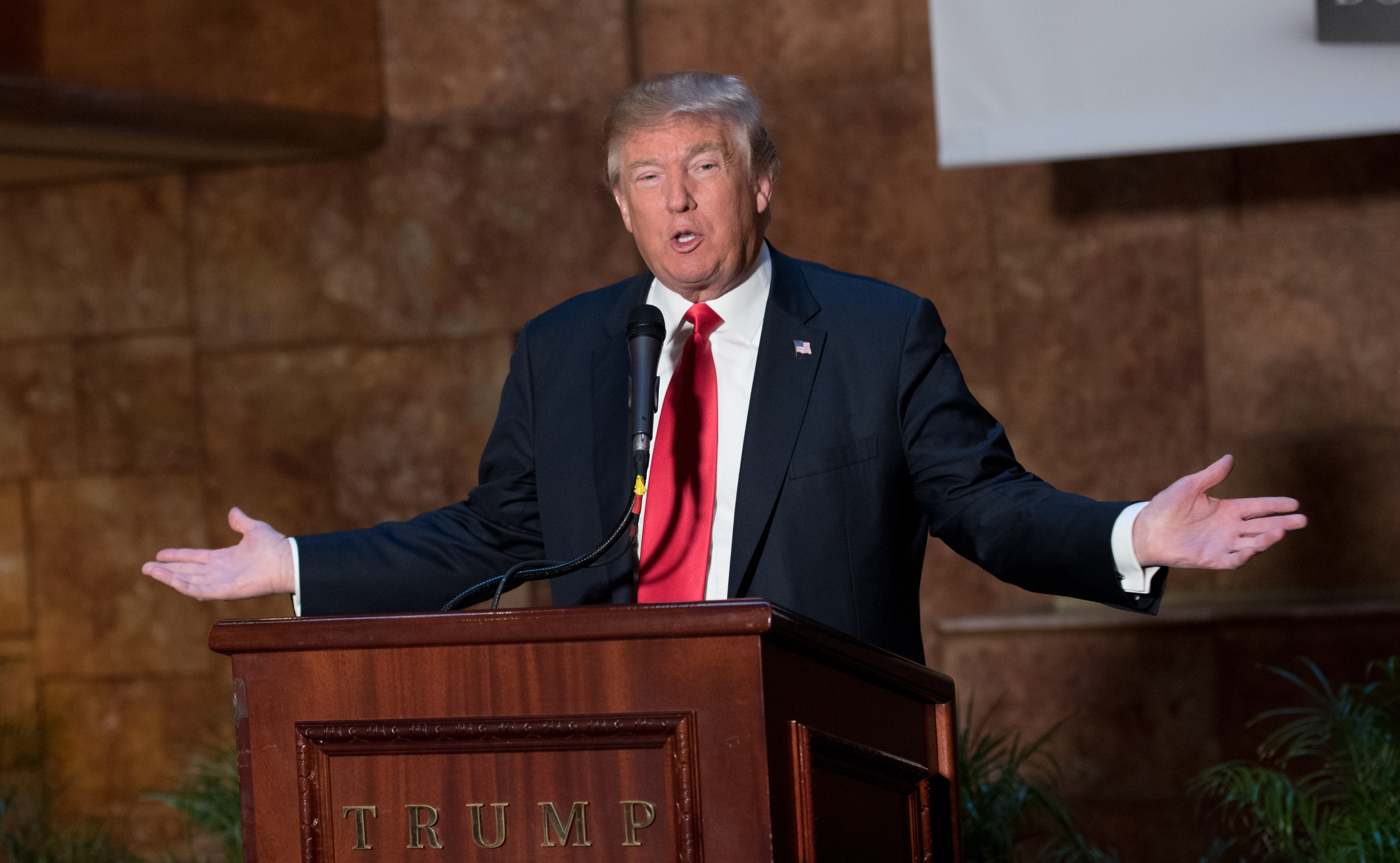 Donald Trump's 'Crippled America' Book Press Conference