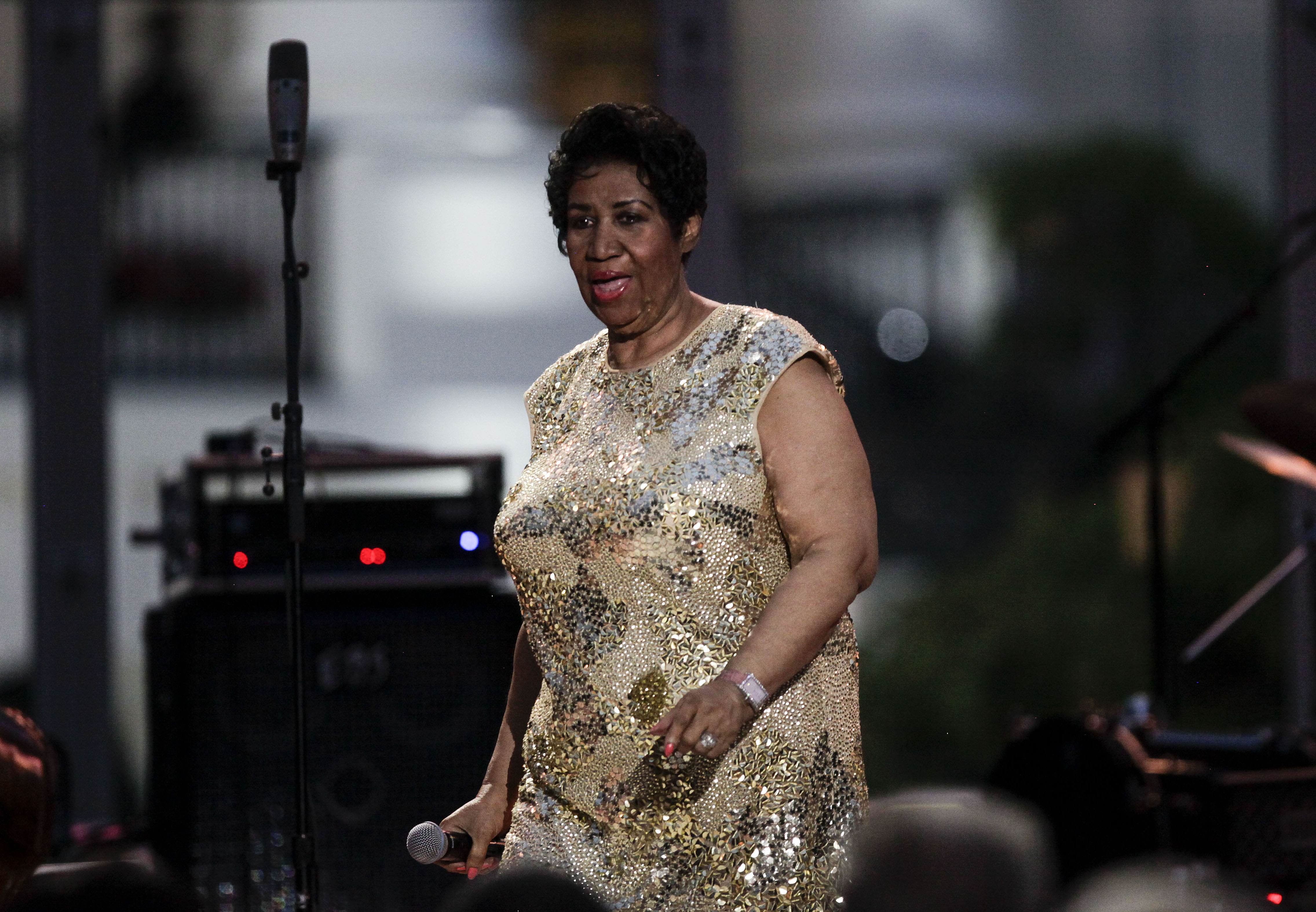 Aretha Franklin At International Jazz Day Concert