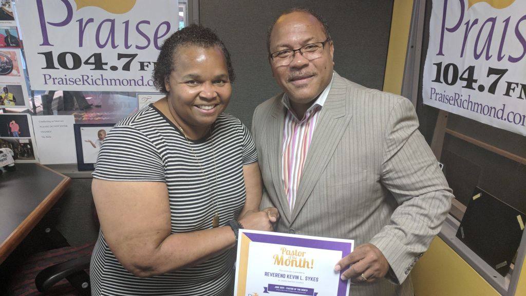 Pastor of the Month -- June