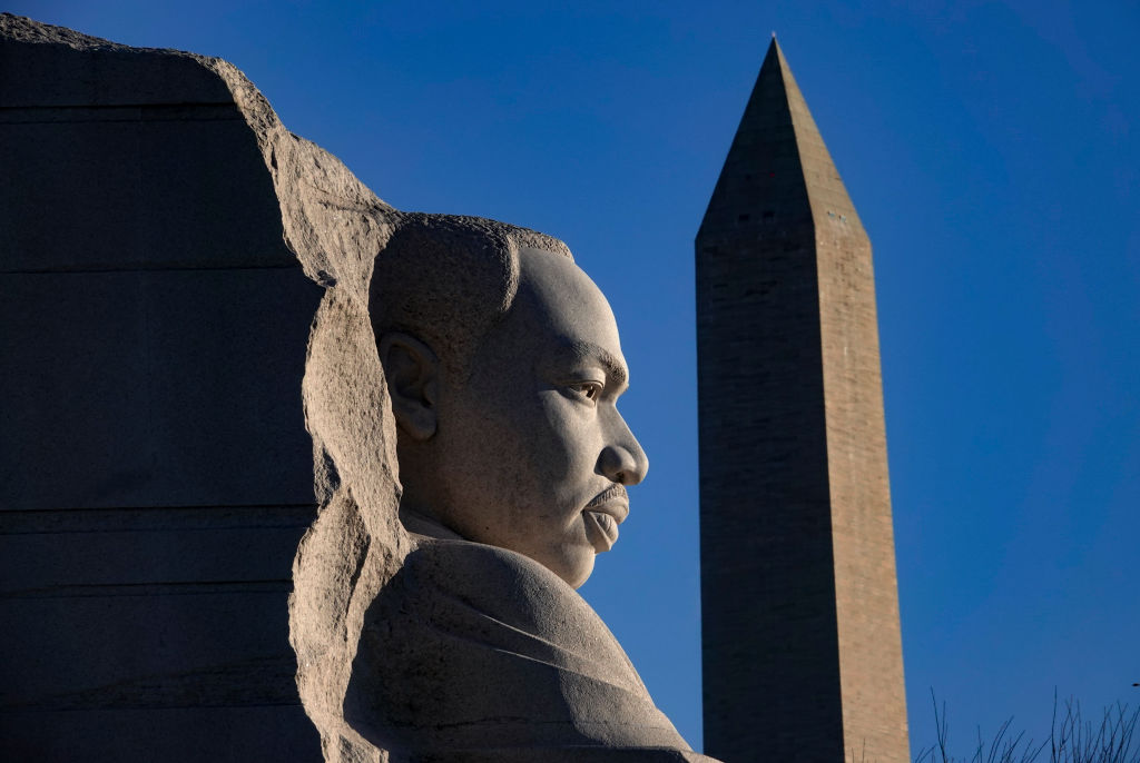 WASHINGTON, DC - JANUARY 21: The Martin Luther King, Jr. Memori