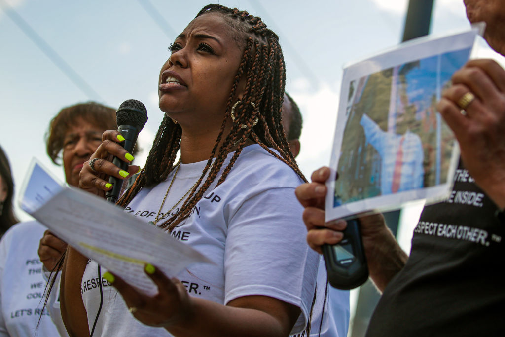 Lora King, daughter of Rodney King, on the anniversary of her fathers death.