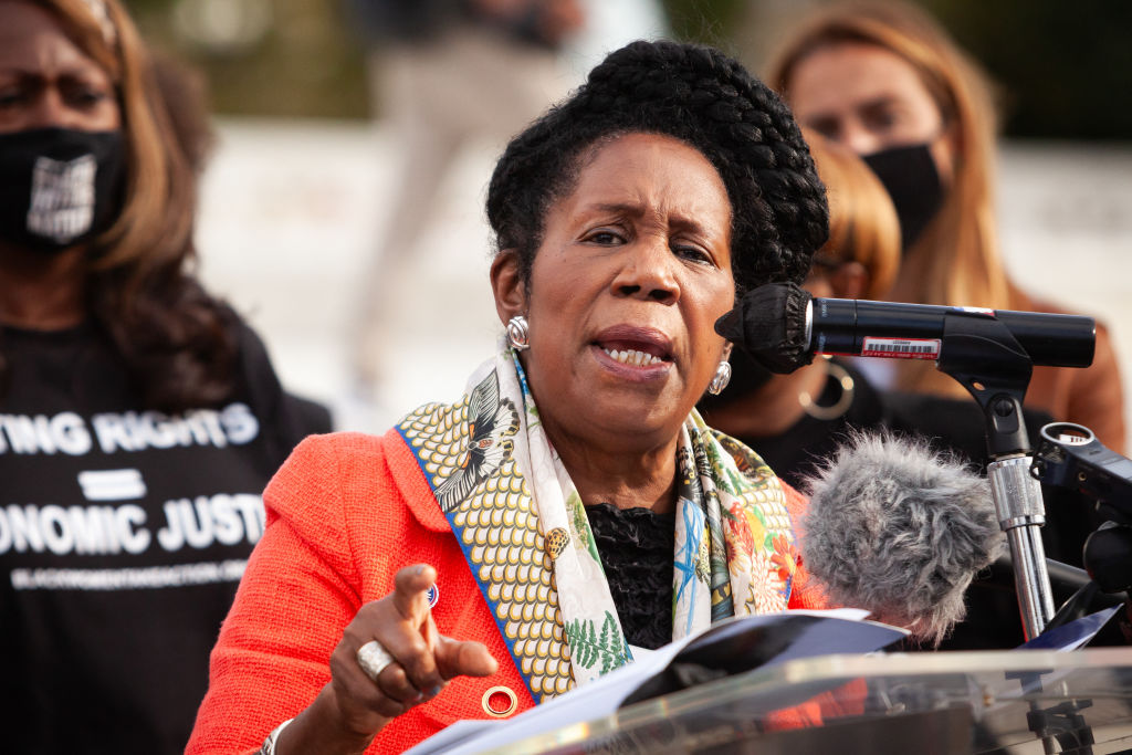 Sheila-Jackson-Lee-(D-TX)-speaks-at-voting-rights-demonstration